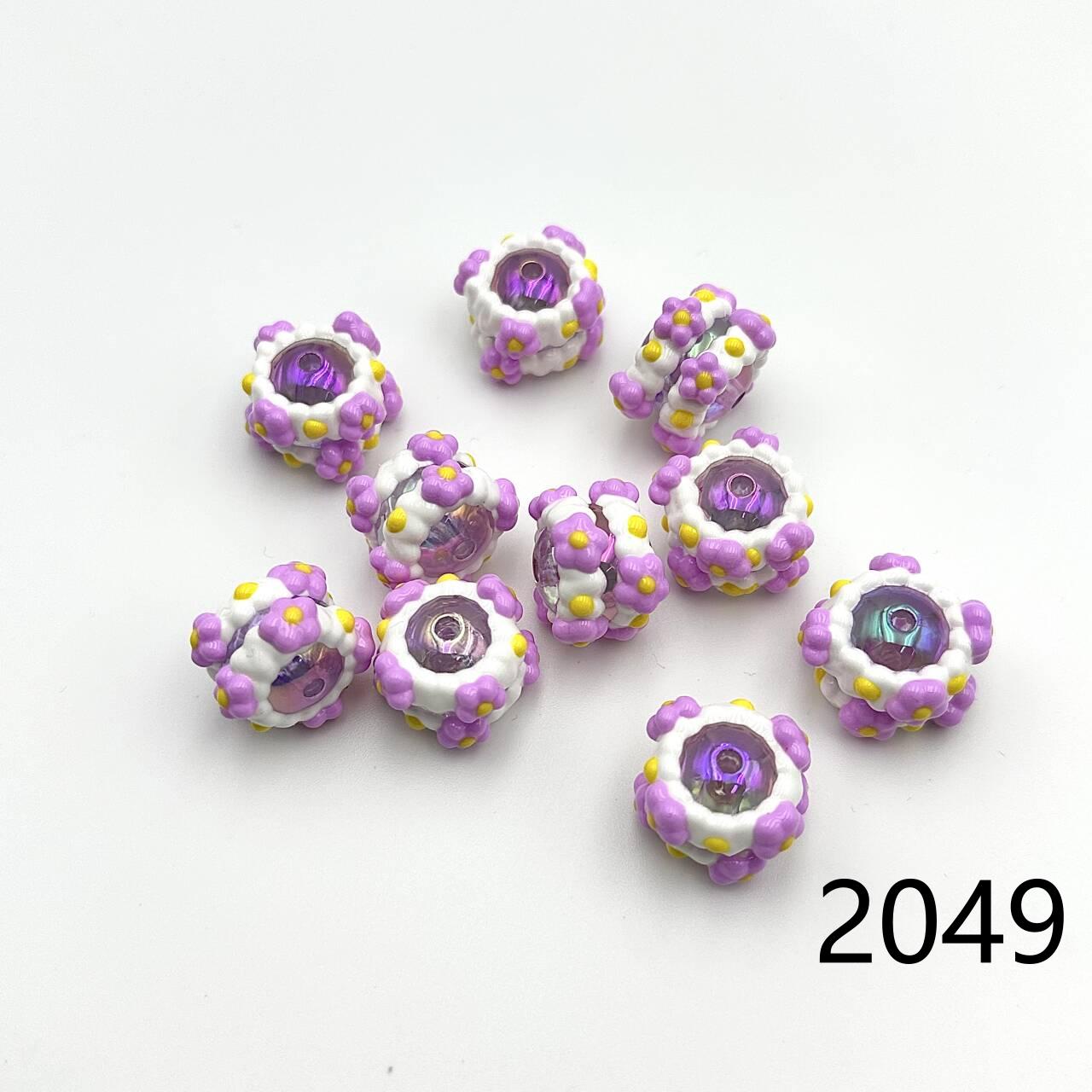 ❤ New Arrival ❤ High Quality Paint Beads DIY Handmade (with holes) 2046~2070
