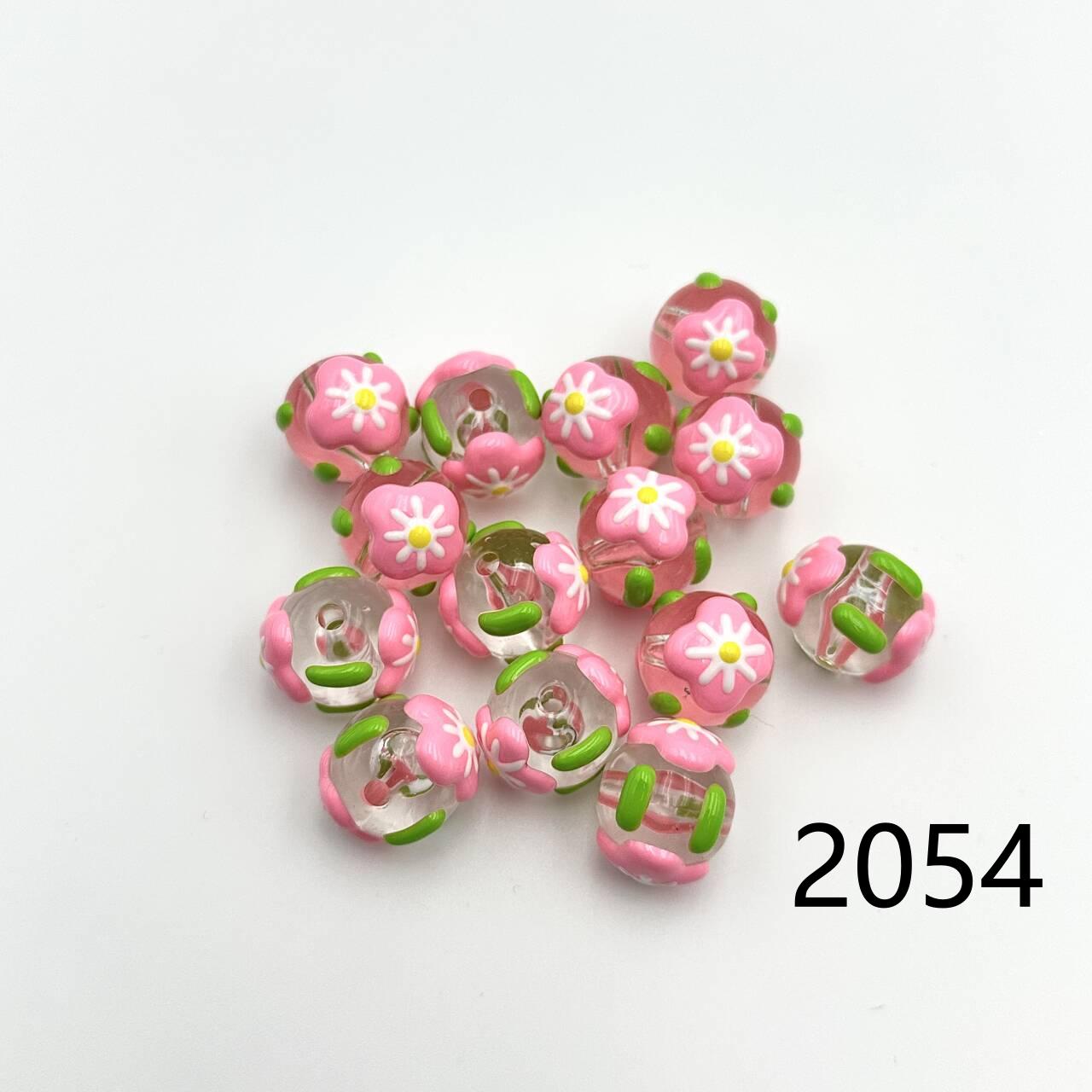 ❤ New Arrival ❤ High Quality Paint Beads DIY Handmade (with holes) 2046~2070