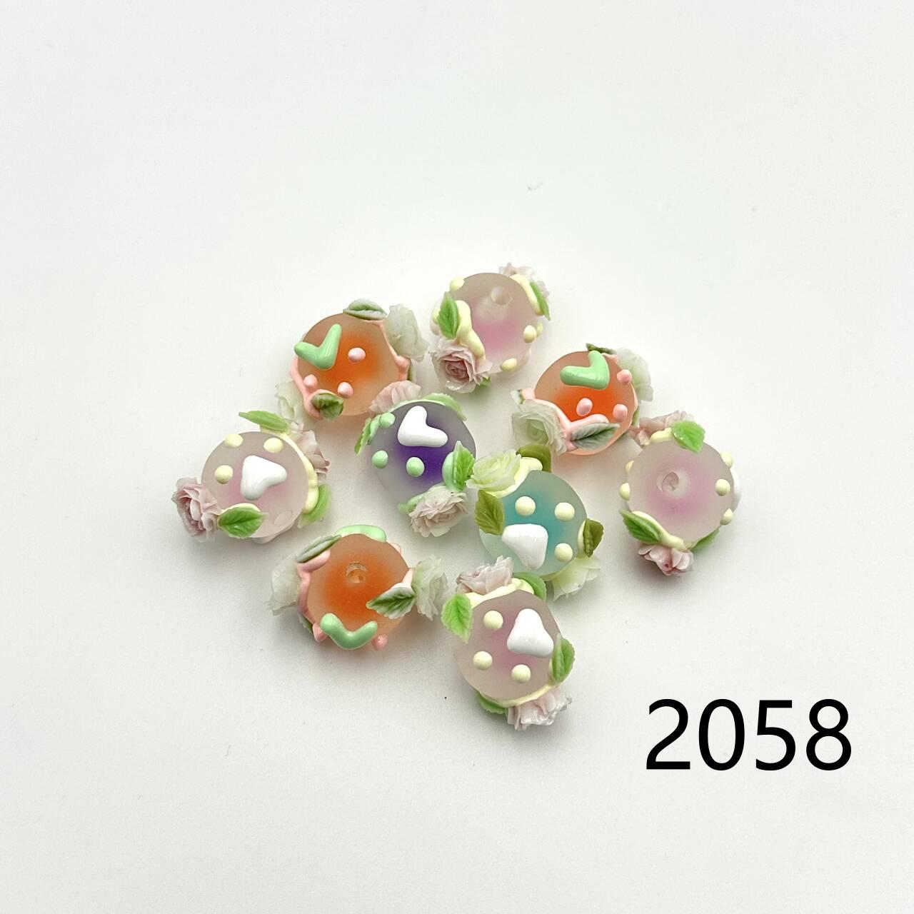 ❤ New Arrival ❤ High Quality Paint Beads DIY Handmade (with holes) 2046~2070