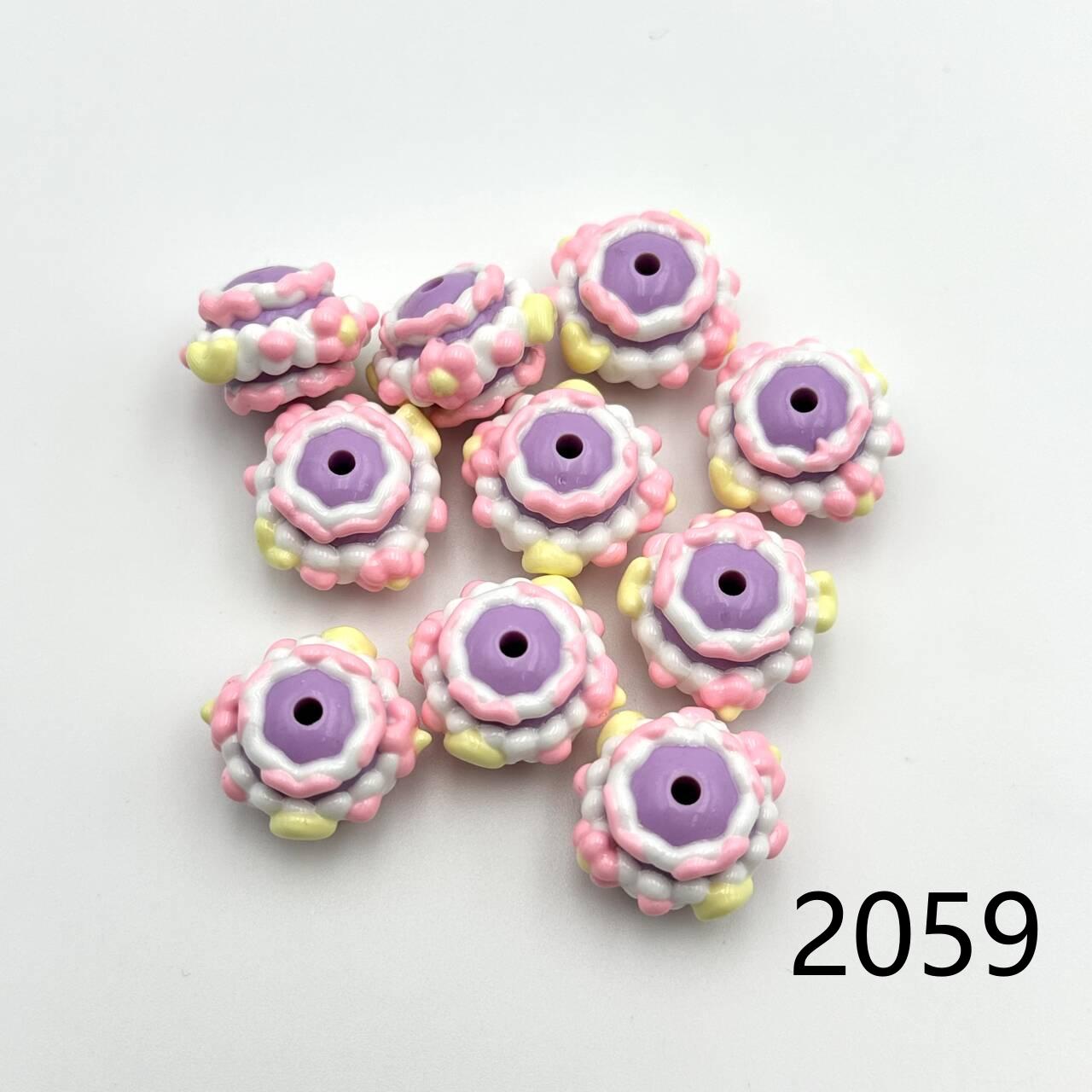❤ New Arrival ❤ High Quality Paint Beads DIY Handmade (with holes) 2046~2070