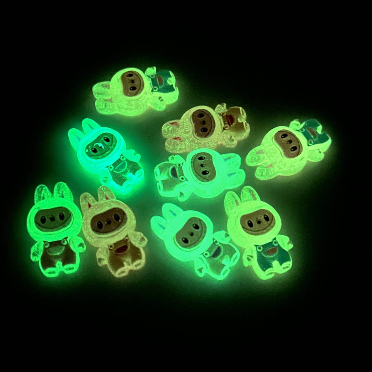 夜光ラブブ❤ 新作 ❤ 【D-D2082】高品質ガラス